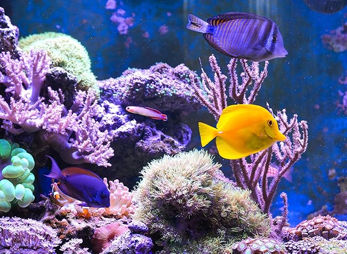 Aquatic Foods Inc. Brine Shrimp & Tubifex Freeze Dried Cube Mix, for Marine Fish, All Tropical Fish, Cichlids, Discus, Tetras, Goldfish, Angel Fish, Catfish, Ponds…1/4-lb