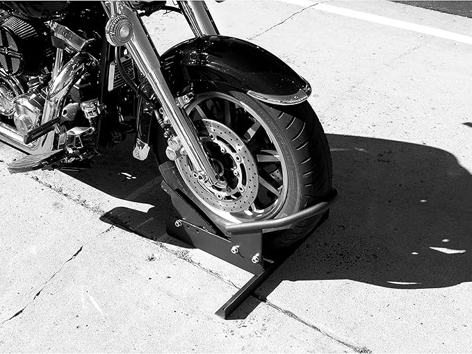 Extreme Max 5600.3204 Deluxe Motorcycle Wheel Chock/Tie-Down Kit