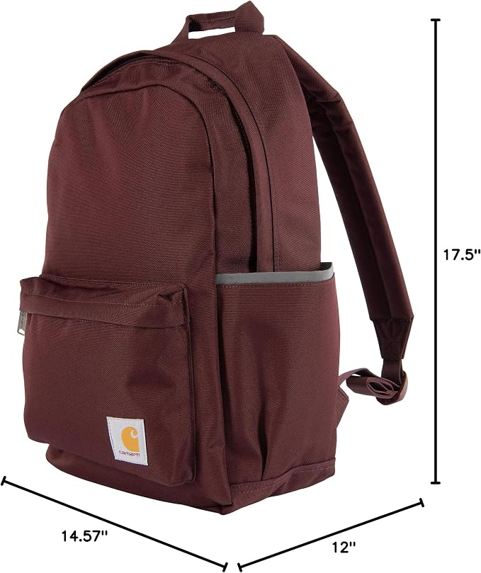 Carhartt Classic 21L Backpack Port | Classic Laptop, Water-Resistant Pack with 15 Laptop Sleeve and Organizational Compartments