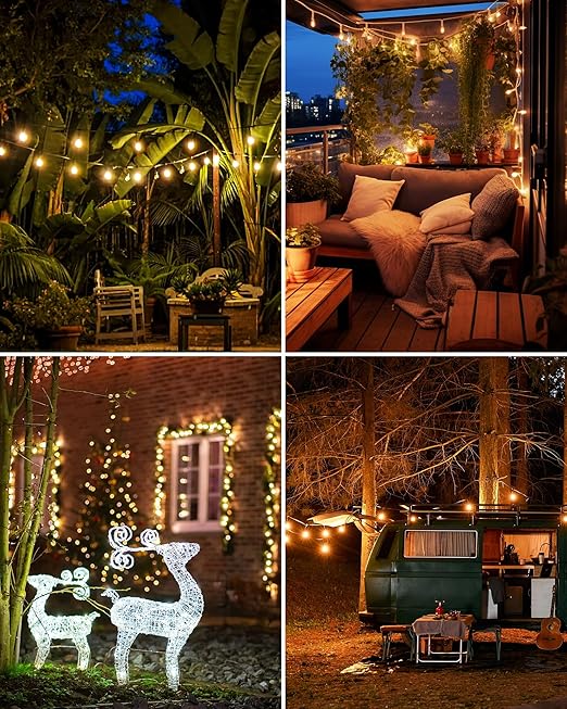 DEWENWILS Outdoor Remote Control Outlet, Weatherproof Heavy Duty 15A Wireless Remote Control Switch, 100FT Control Range, 2 Remotes & 3 Outlets (Battery Included)