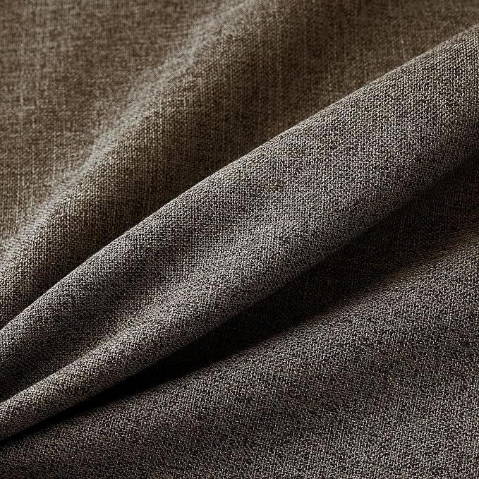 MIULEE Pack of 2 Decorative Linen Burlap Pillow Covers Farmhouse Boho Accent Euro Pillowcases Home Decor for Couch Sofa Bedroom Living Room 24x24 Inch Dark Brown