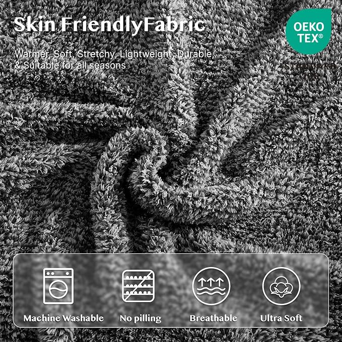 Soft Twin Blanket for Bed-Cozy Warm Reversible Knitted Blankets | Lightweight Fluffy Decor for Women, Mom, Her & Girls, Sofa, Chair, Couch, 60x80in,Cationic Dyeing Black