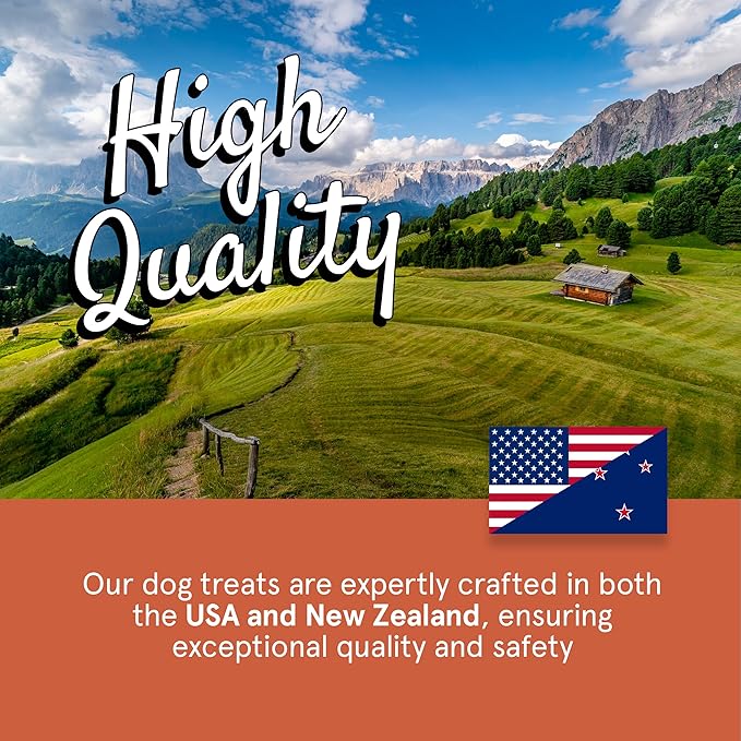 TRMC Real Meat Dog Treats - Three 12oz Bag of Bite-Sized Air-Dried Venison Jerky for Dogs - Grain-Free Jerky Dog Treats Made up of 95% Free-Range, Grass Fed Venison - All-Natural Dog Treats
