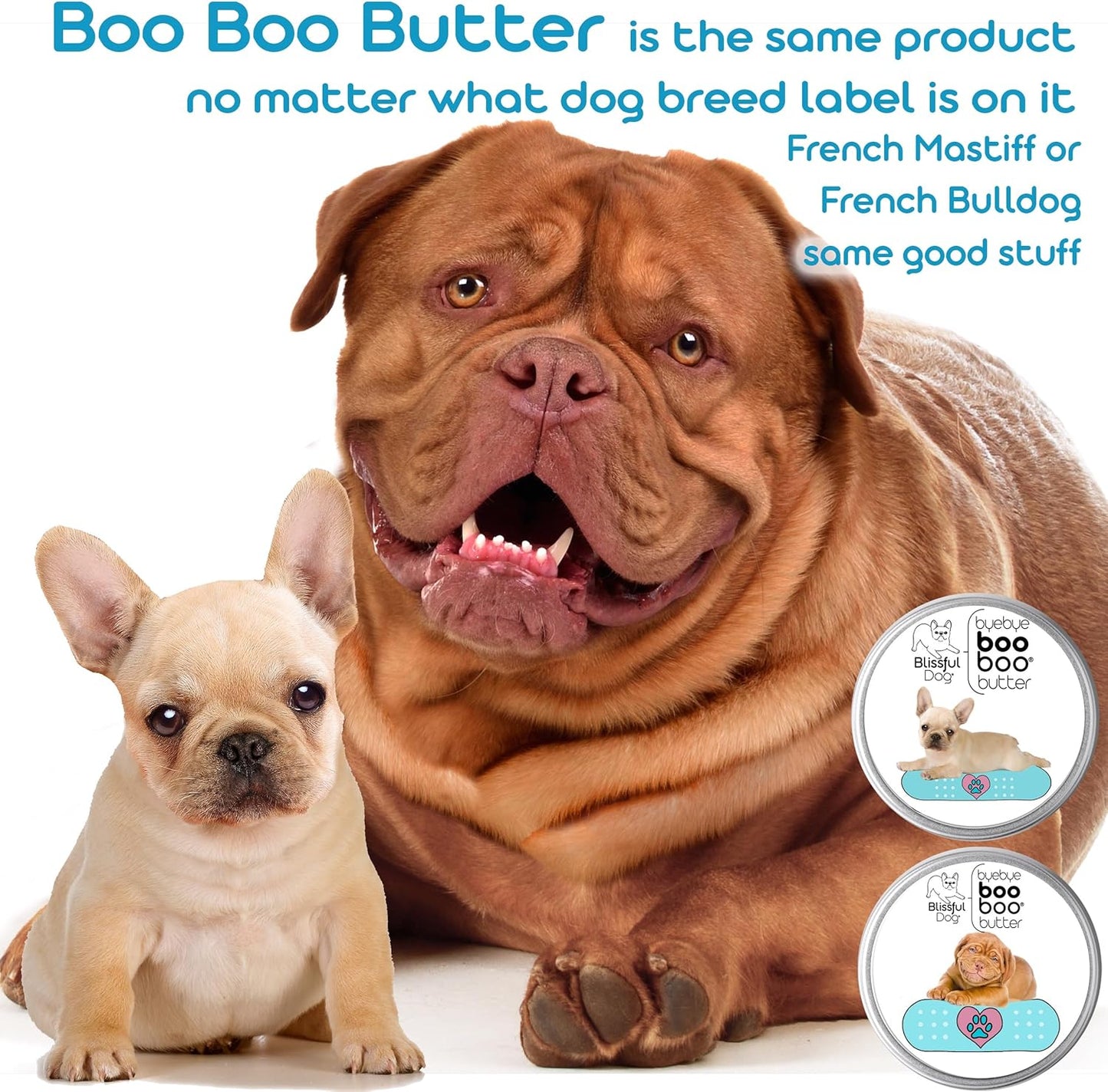 The Blissful Dog Dogue De Bordeaux Boo Boo Butter, 16 oz.