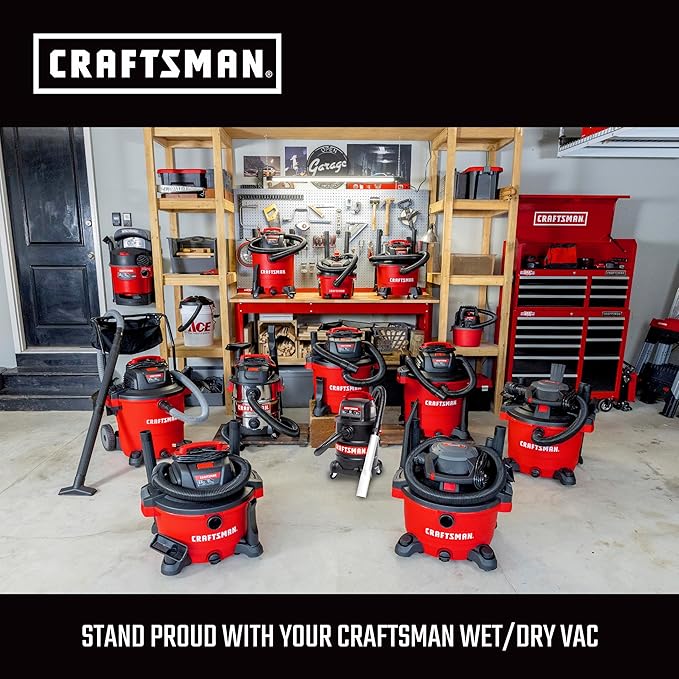 CRAFTSMAN CMXZVBE37035 2-1/2 in. Crevice Tool Wet Dry Vac Attachment, Industrial-Grade Shop Vacuum Accessory for Cleaning Tight Spaces, Fits 2-1/2 in. Hose Diameter