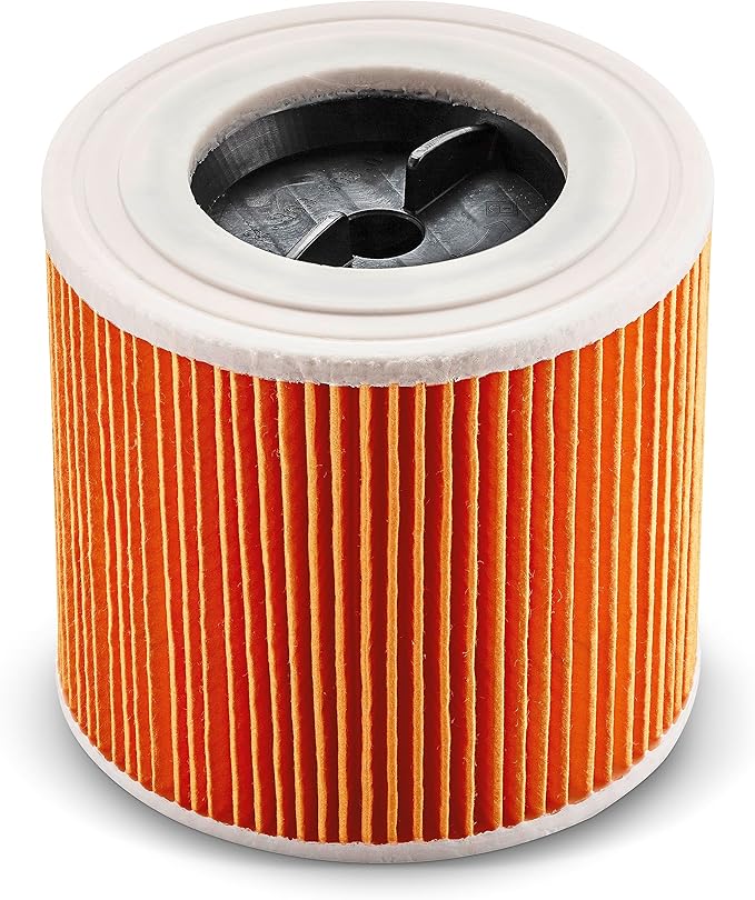 Karcher Cartridge Filter for Karcher Wet Dry Vacuum Cleaners - Compatible with WD 1 Compact, WD 2-18 and WD 3