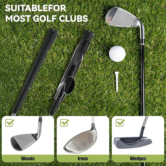 Golf Grip Trainer,Golf Aid Training,Right Handed Golf Grip Trainer,Grip Trainer Golf Club to Help Train Correct Hand Position