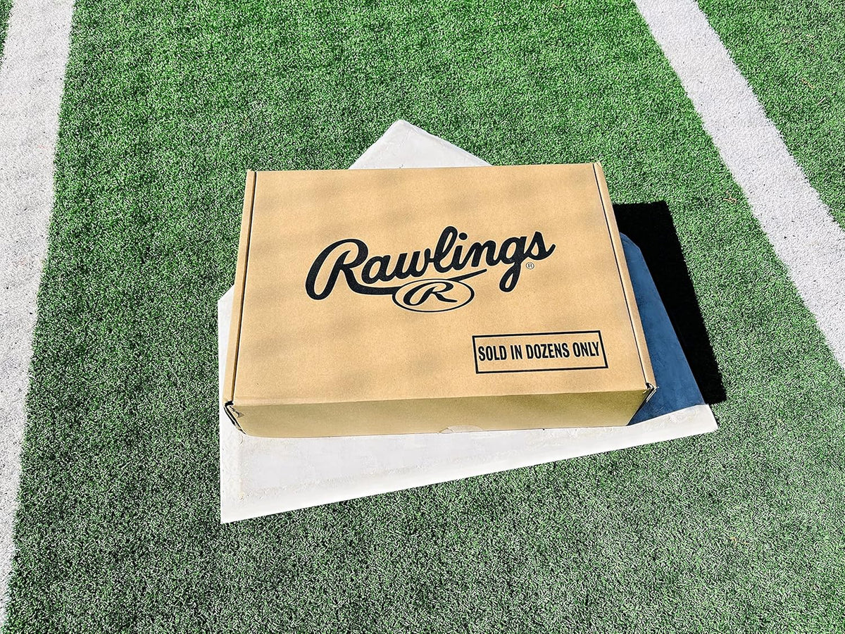 Rawlings Official League Baseballs - Competition Grade ROLB1 | Youth/14U | 12 Count for Game & Practice
