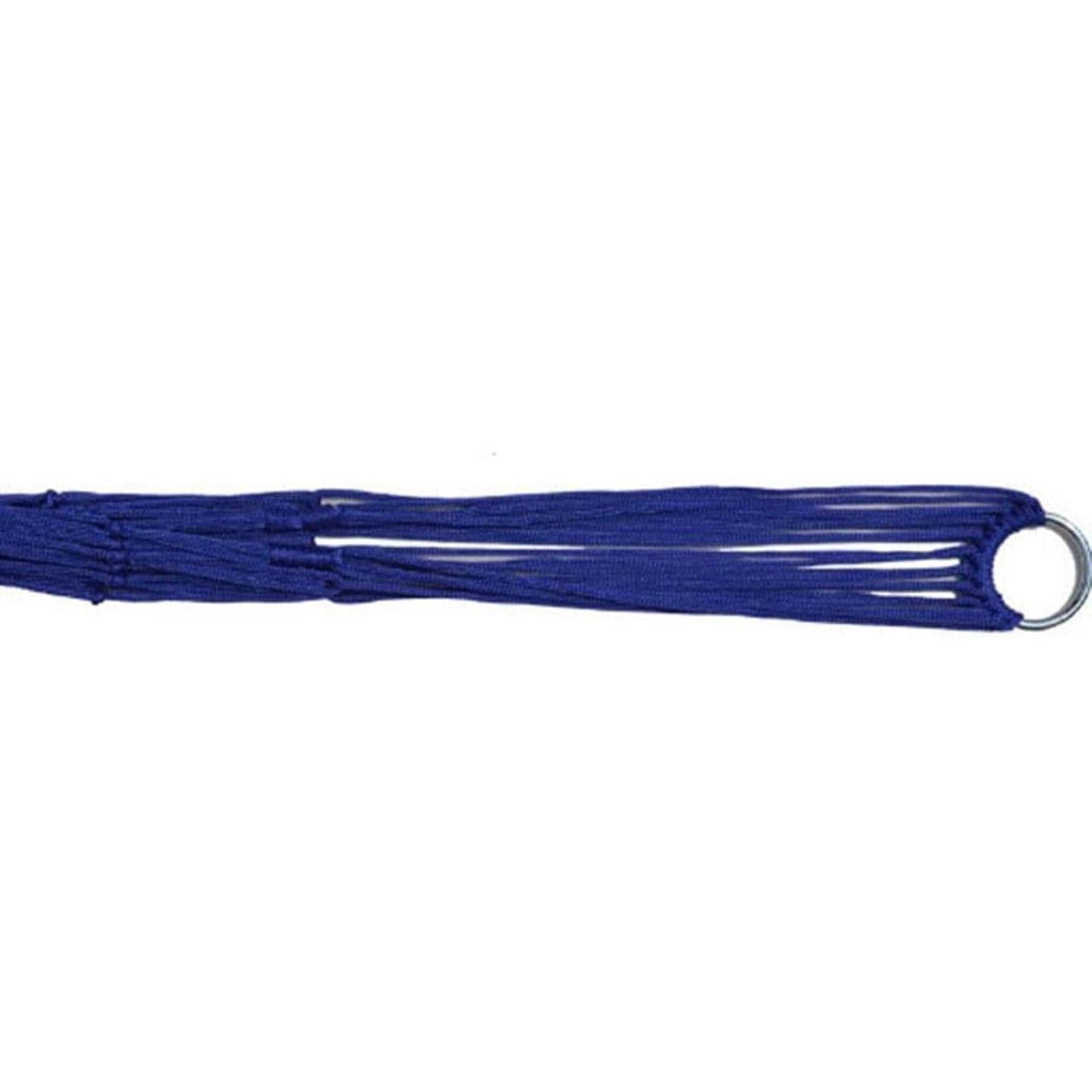 OAVQHLG3B Camping Hammock, Nylon Mesh Rope Hammock Comfortable Hanging Bed for Outdoor Camping Net