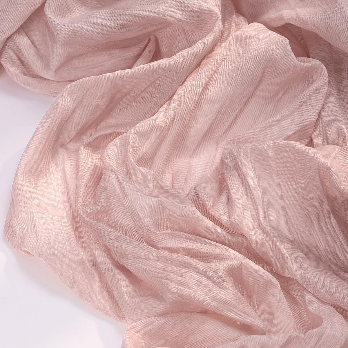 Pink Cheesecloth Table Runner Fall Boho Wedding Birthday Party Home Decor