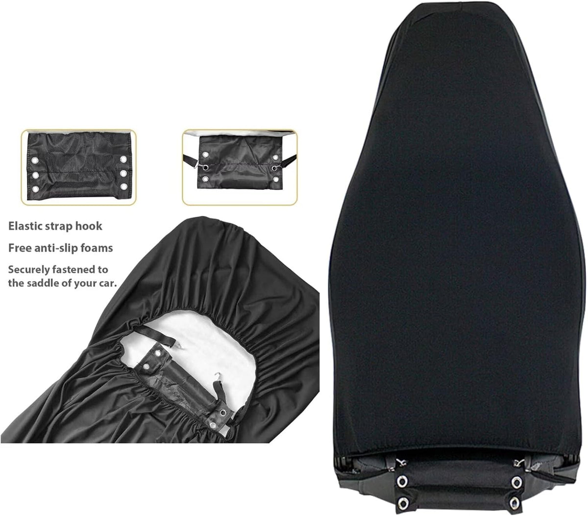 Deer with Pink Bow Print Car Seat Covers Front Seats Only