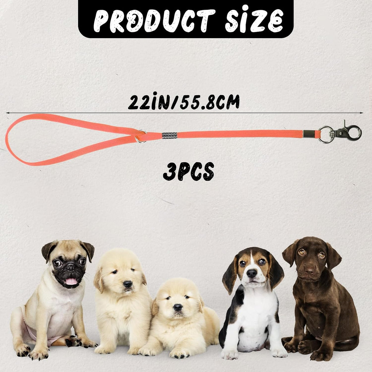 3 Pcs Pet Grooming Loop for Dogs Dog Grooming Supplies Adjustable Fixed Dog Cat Safety Rope Nylon Restraint Noose for Pet Groomings Table and Dogs Groomings Arm
