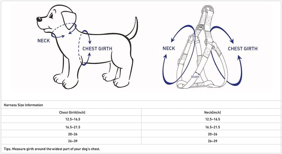 Essentials Step-in Reflective Back to Basics Dog Harness, French Pink, Chest Girth 20" - 26", Medium, Adjustable Harnesses for Dogs