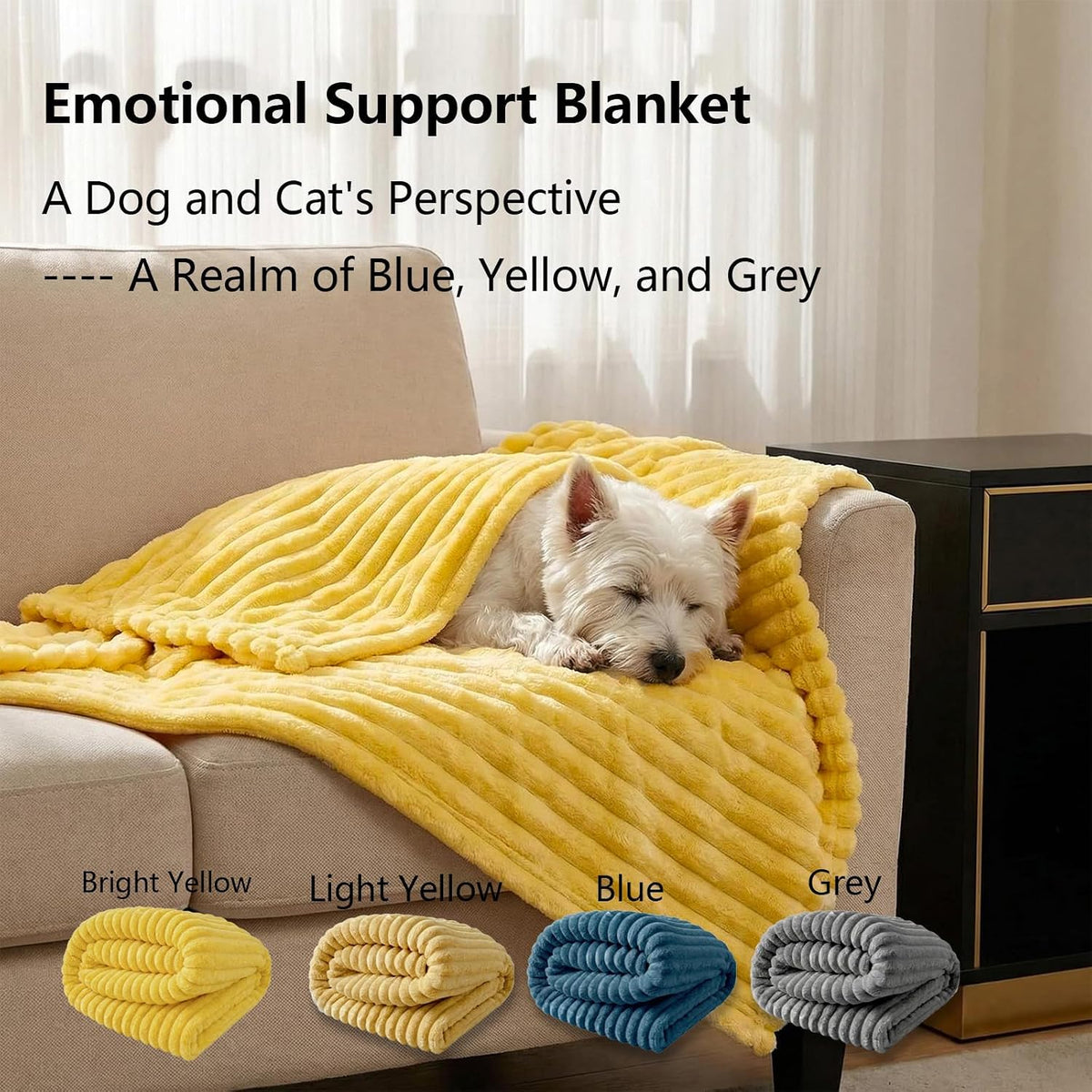 Emotional Support Blanket, Security Calming Dog Blanket, Faux Rabbit Fur Polyester Material, Soft and Comfortable for Cats and Dogs, for Indoor and Outdoor Use (Pink, 70 * 100 cm/27.55 * 39.37in)