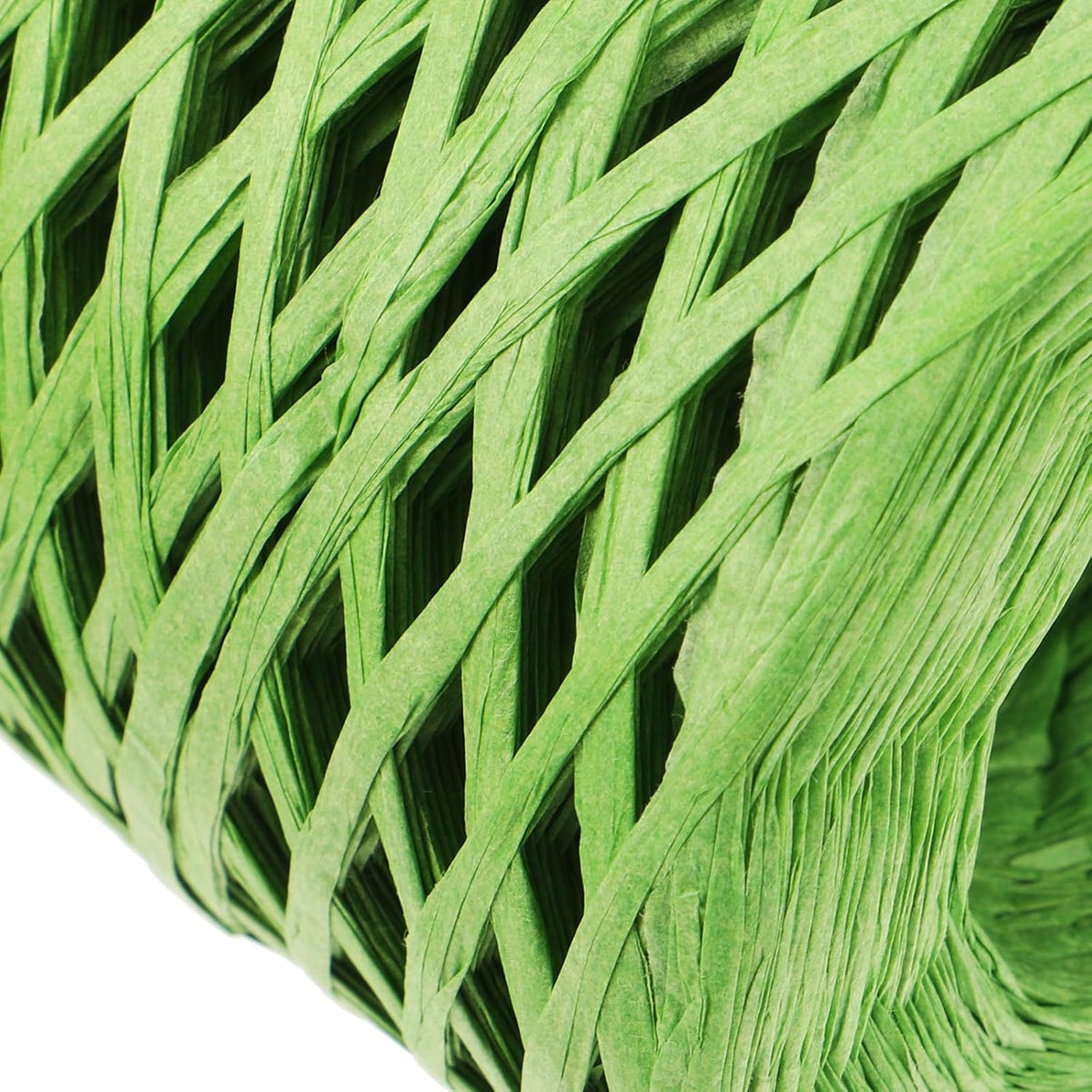 4 Rolls Raffia Twine Craft Ribbon Set, (, Grass Green, Natural Beige, Peach), Decorative Wrapping Ribbon for Christmas and DIY Packing Supplies
