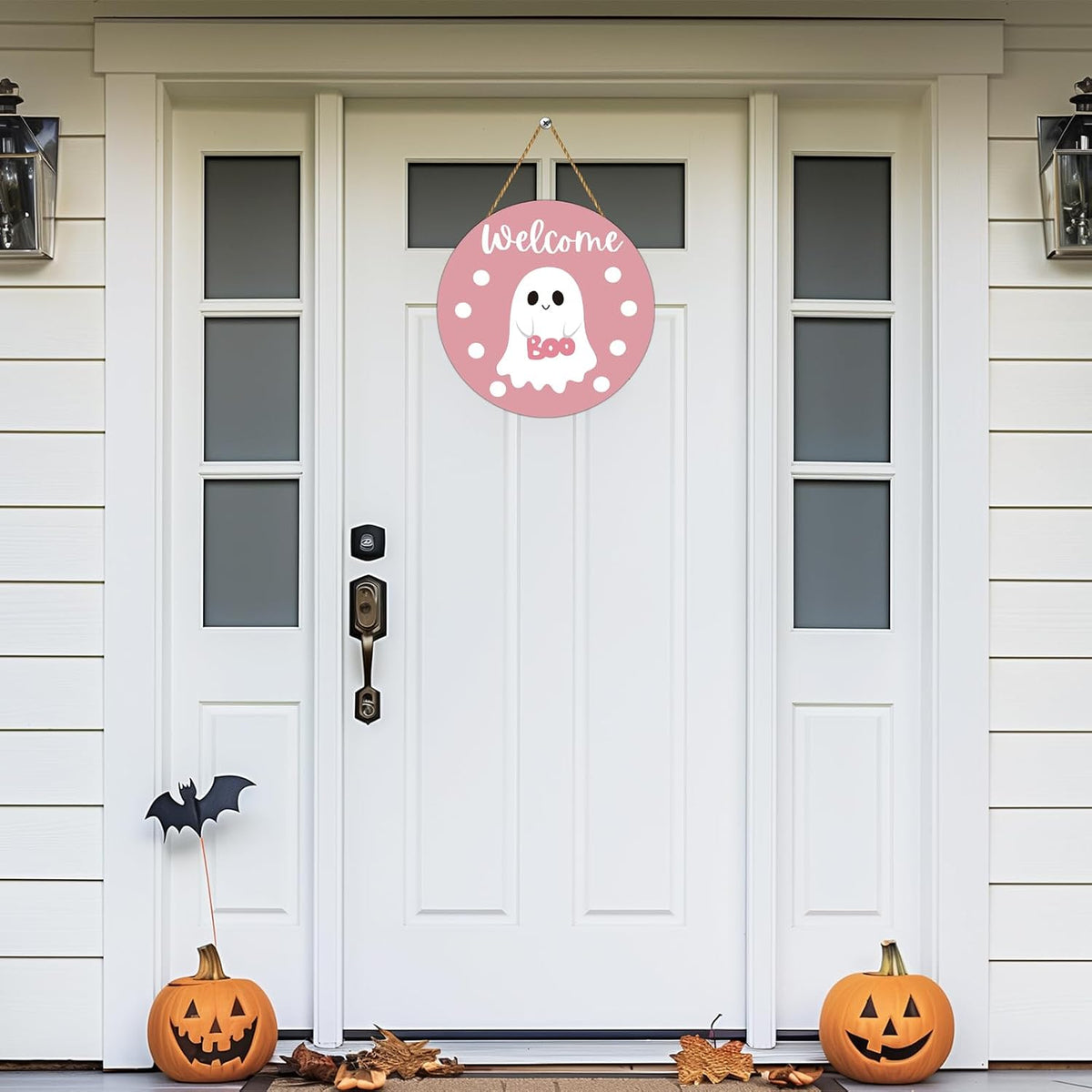 Pink Halloween Decor Halloween Door Decorations Pink Halloween Wreath