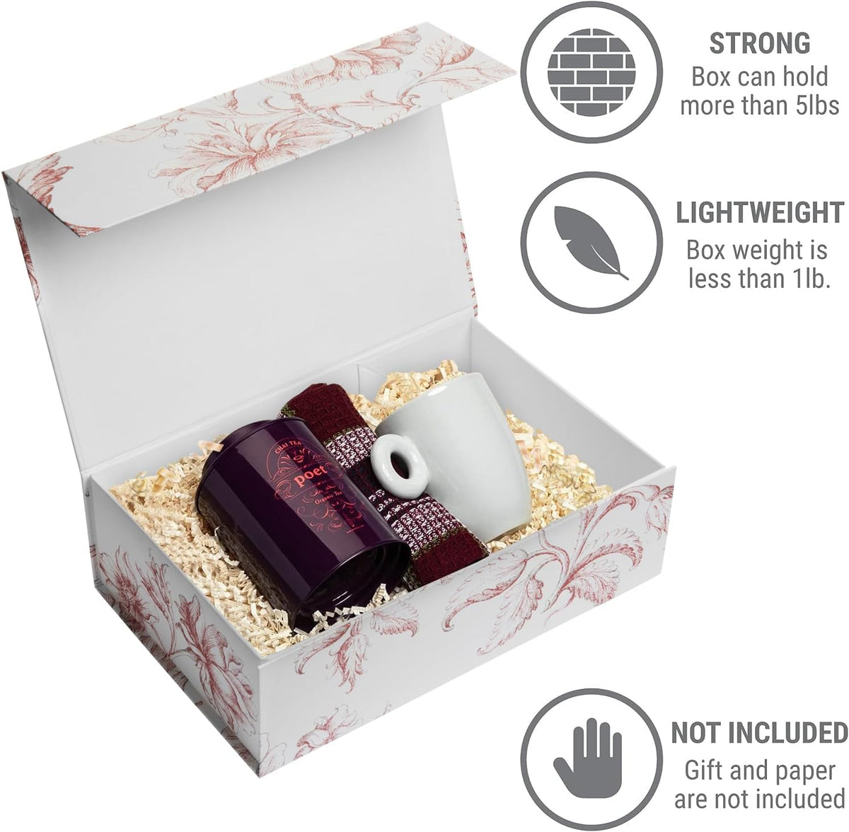 Luxury Keepsake Gift Box 1.5" x 7.5" x 3.5"