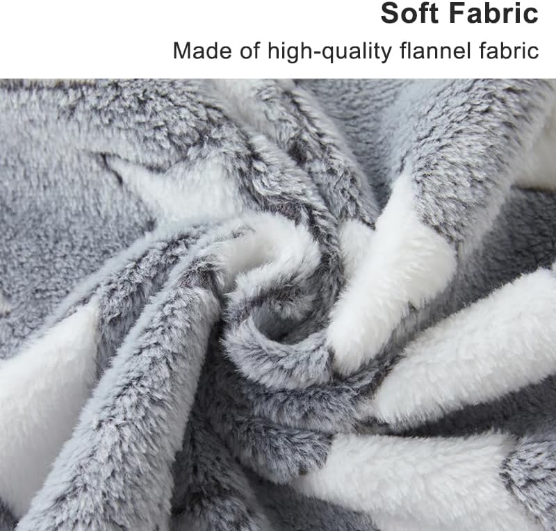 1 Pack 3 Blankets for Dog Puppy Cat (Small 23x16'', Purple, Pink, Green)