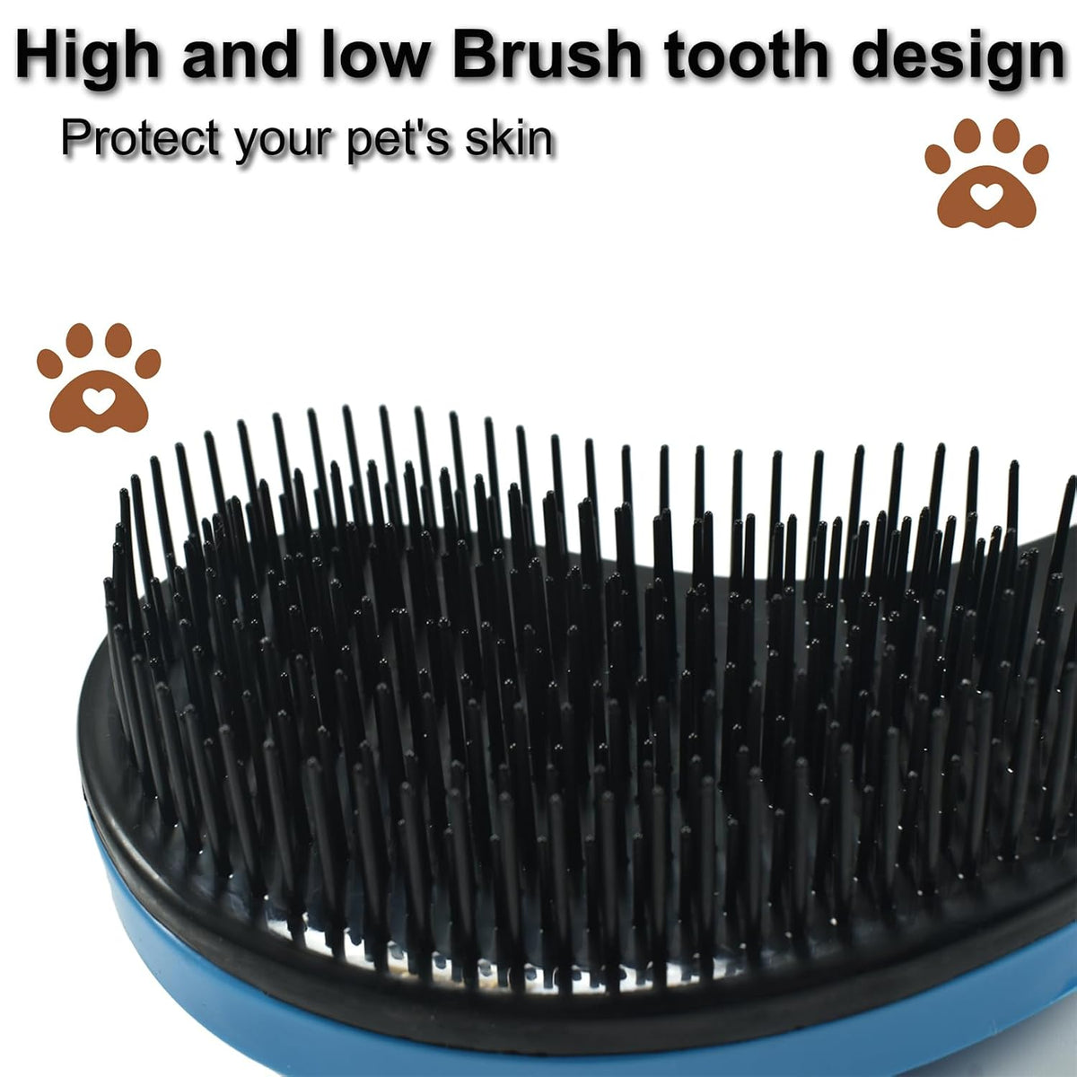 Puppy Brush, Soft Dog Brush for Grooming, Puppy Hair Remover Brush Comb, Grooming Tool for Poodles,Teddy, Yorkies, Maltese, Shih Tzu, Chihuahua, Starry Pink