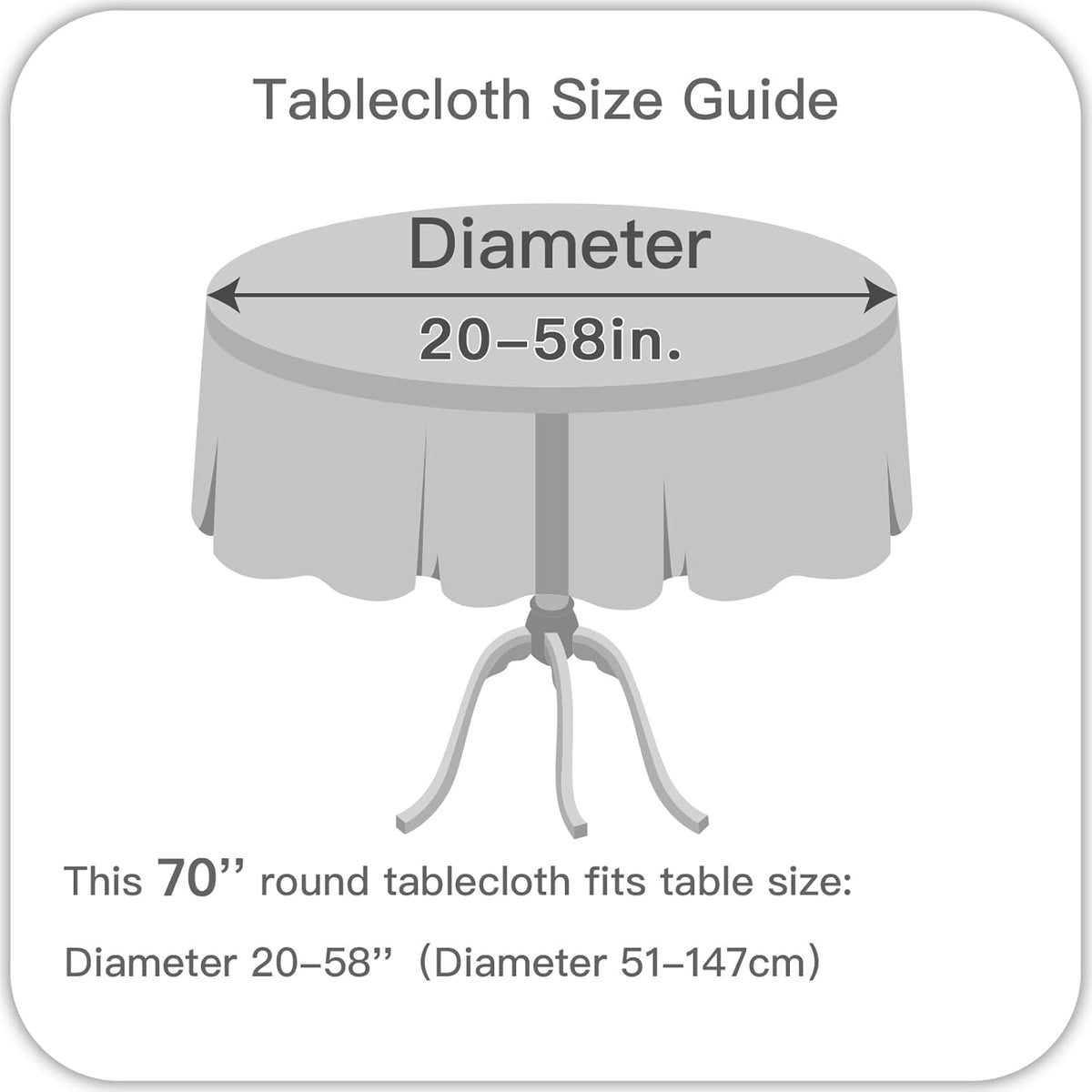 Round Linen Looking Textured Tablecloth Spill-Proof Wrinkle Free Soft Jacquard Table Cloth for Circular Table Cover, for Dining Room Buffet Banquet Parties Holiday Dinner, 70 Inch Dusty Pink