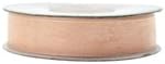 Plain Sheer Organza Ribbon, 5/8-Inch, 25-Yard, Light Peach