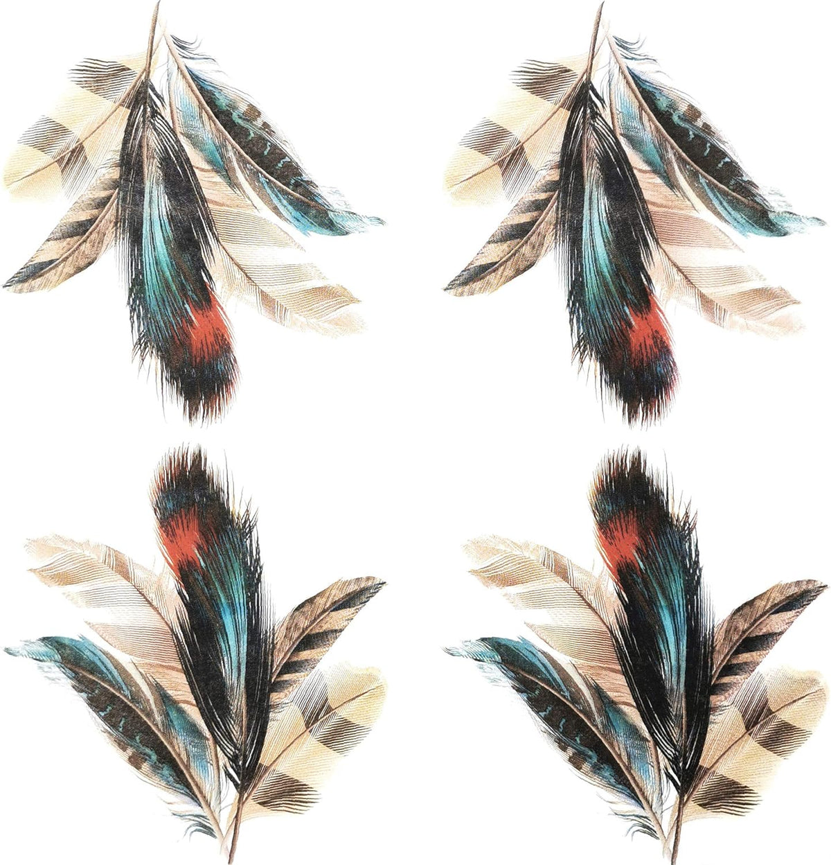 Zelten Colored Paper Napkins (Feather)