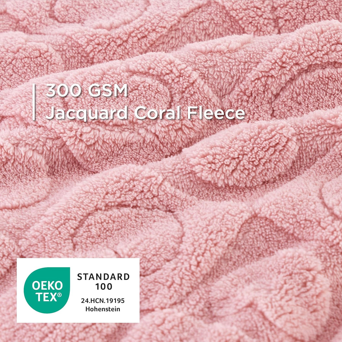 Bedsure Dog Blanket for Medium Dogs Washable - Fluffy Fuzzy Puppy Cat Blanket with Premium 300GSM Coral Fleece Soft for Pet Kitten Doggy, Pink, 30x40IN