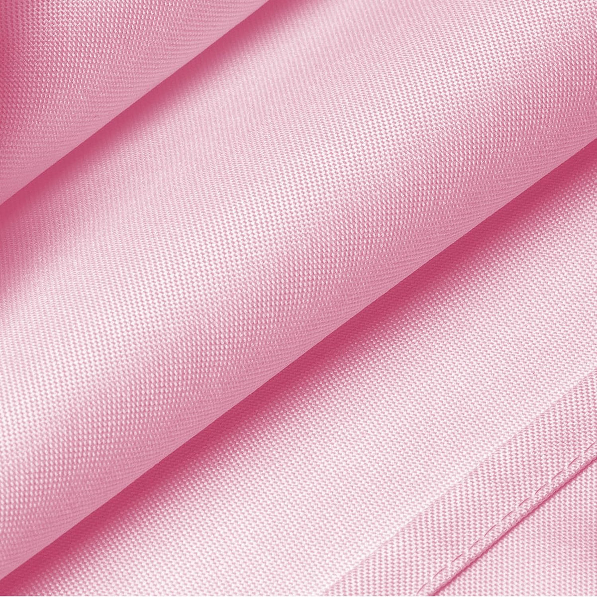 10 Premium 132" Round Tablecloths for Wedding/Banquet/Restaurant - Polyester Fabric Table Cloths - Pink