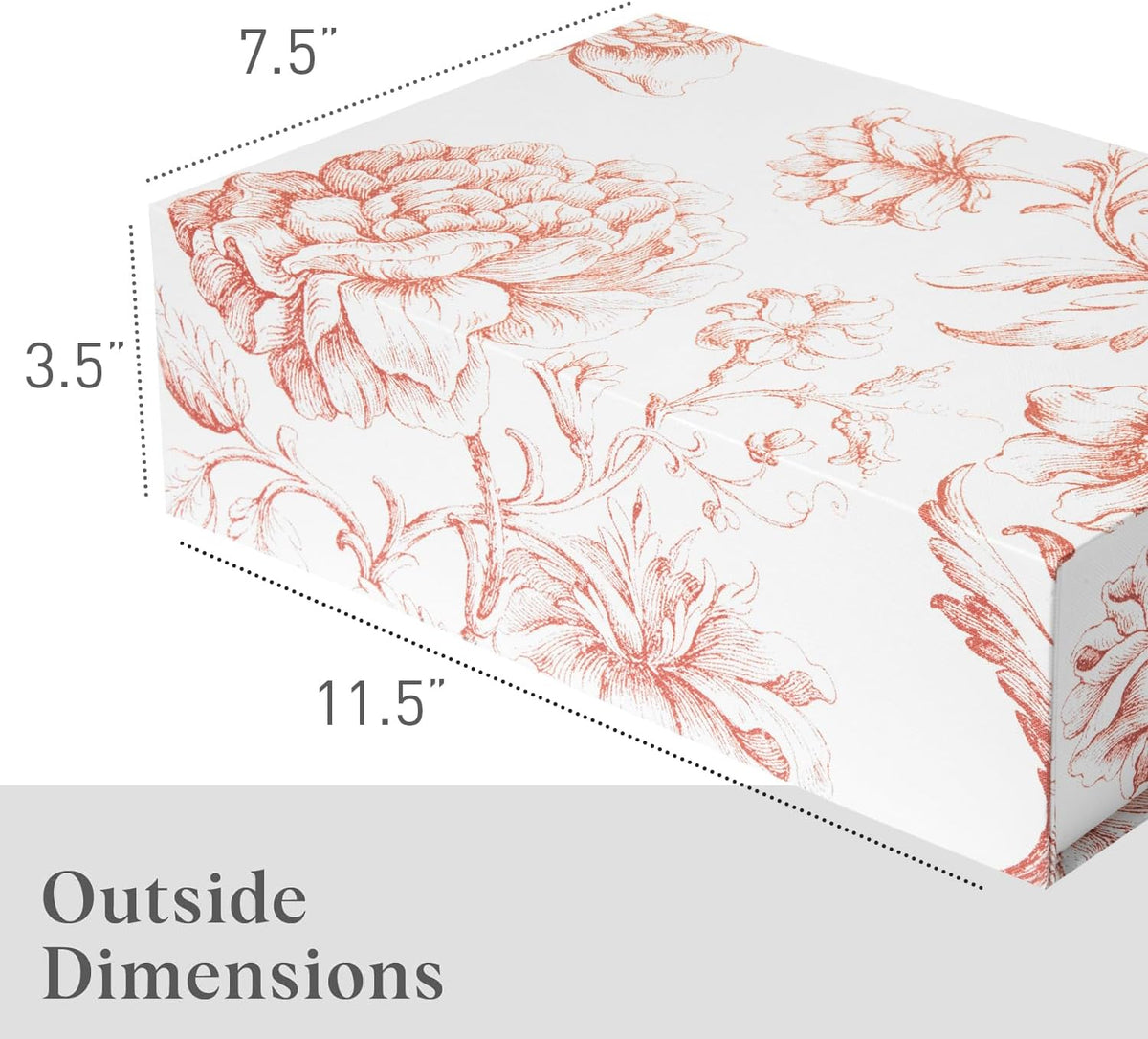 Luxury Keepsake Gift Box 11.5" x 7.5" x 3.5" - 3-Pack