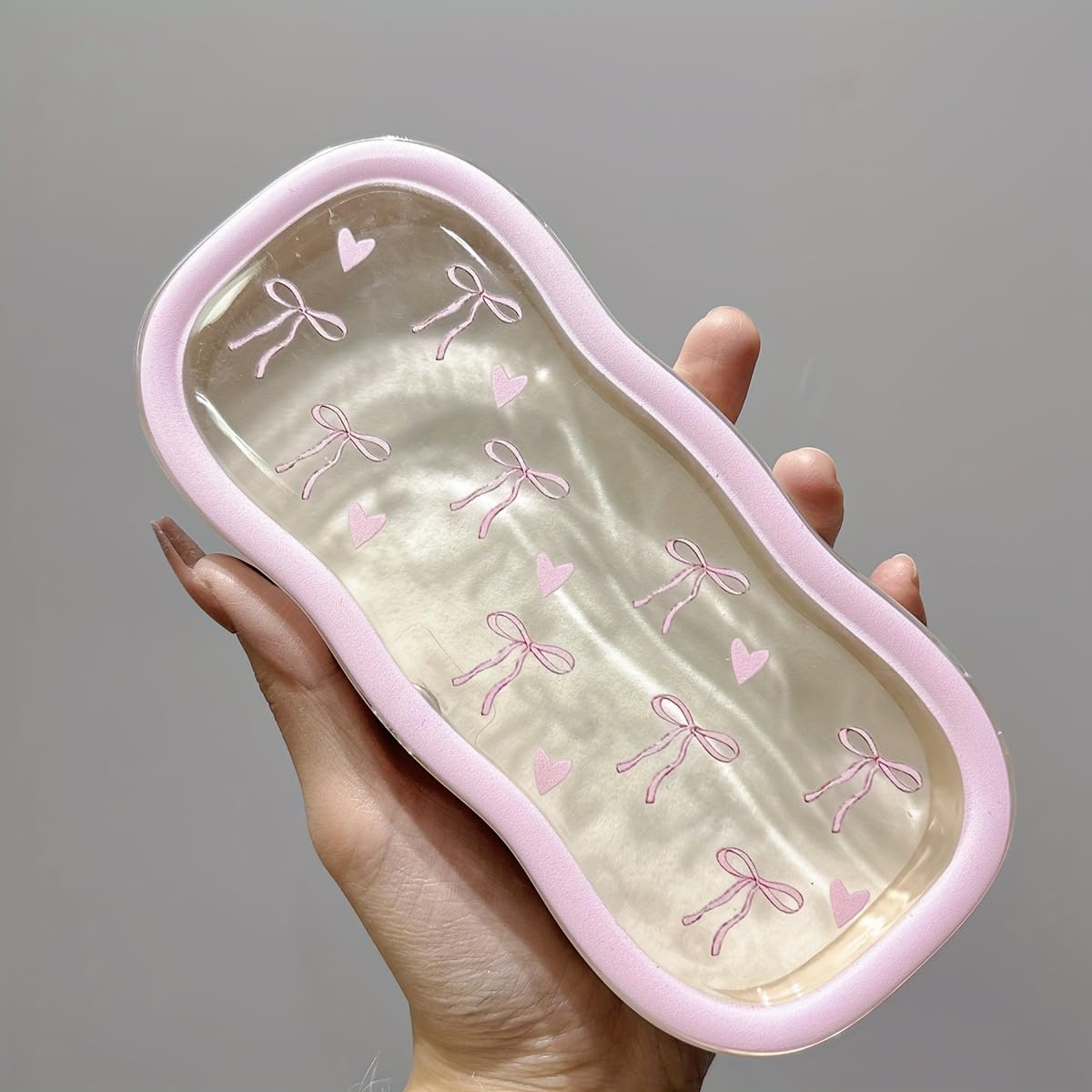 Glasses Case Hard Shell, Clear Eyeglass Case, Cute Holder for Sunglasses and Reading Glasses